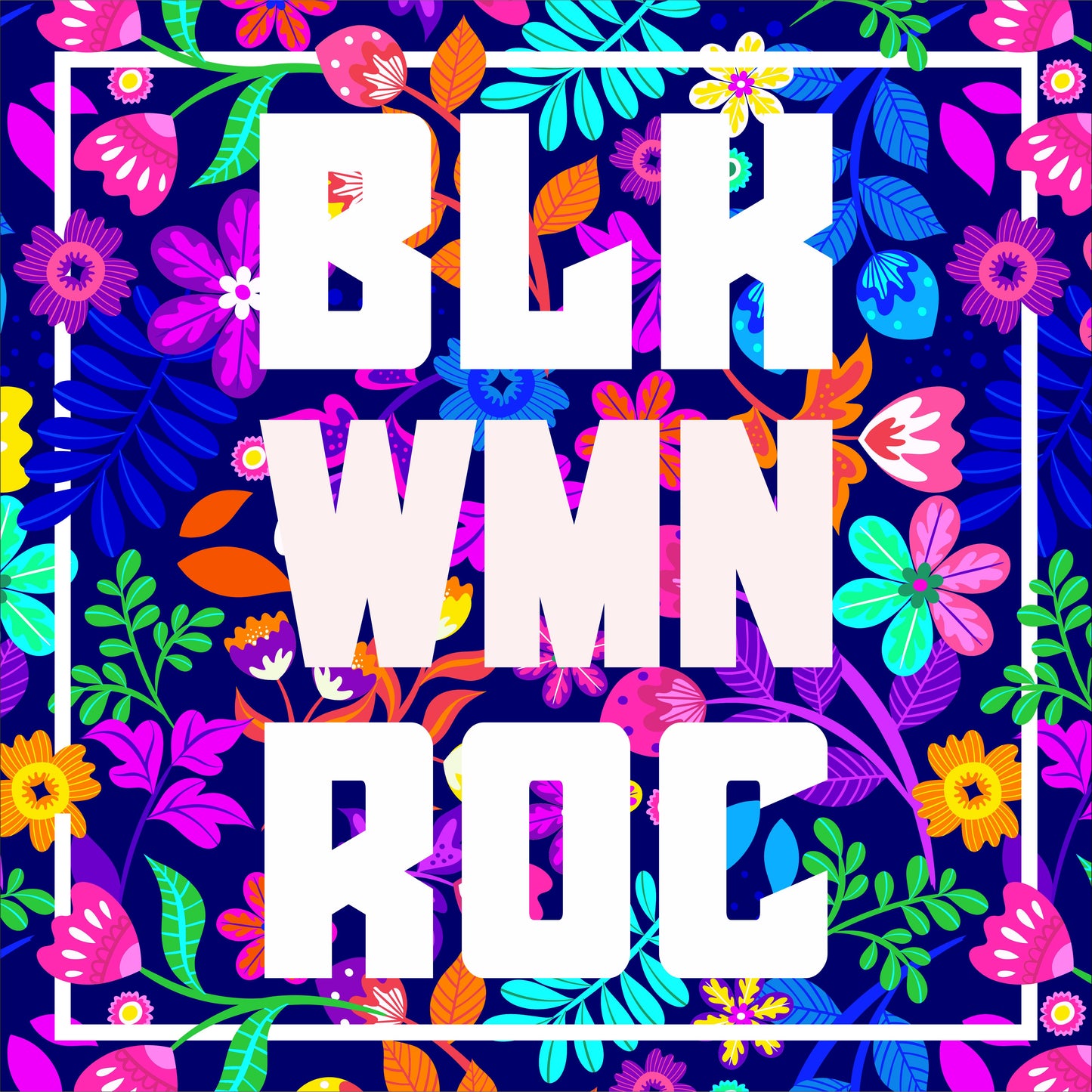 BLK WOMEN ROC Sticker