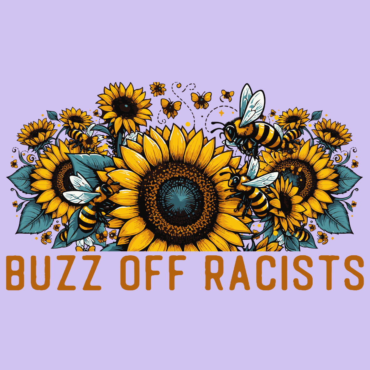 Buzz Off Sticker