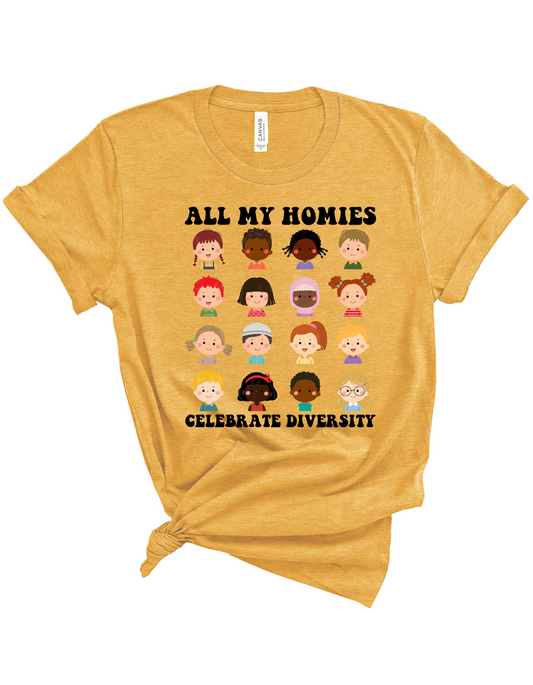 All My Homies Tee