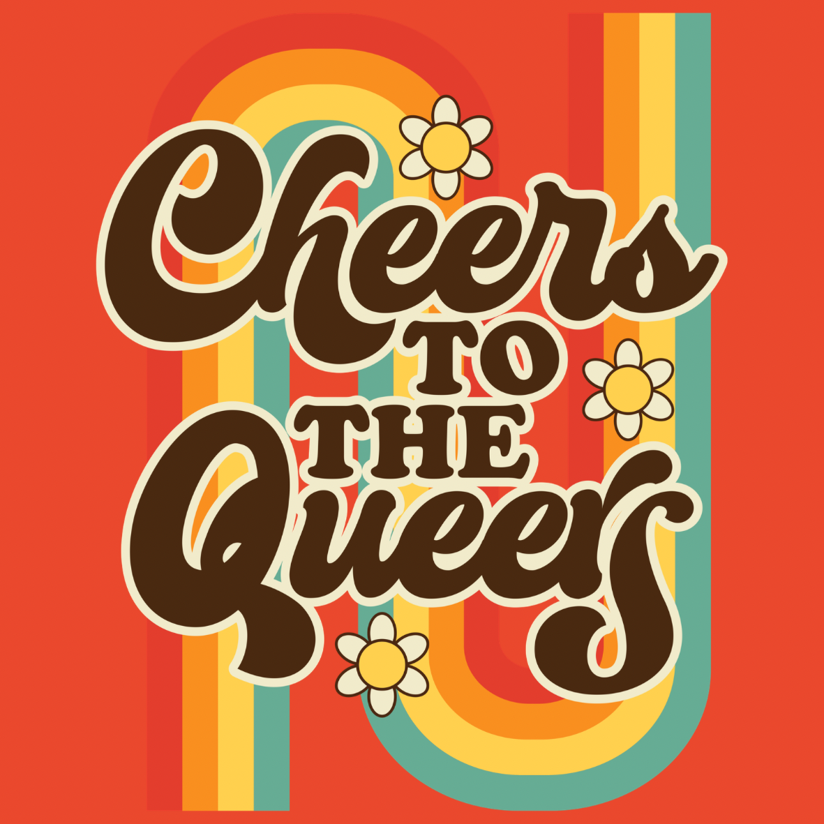 Cheers to the Queers Sticker