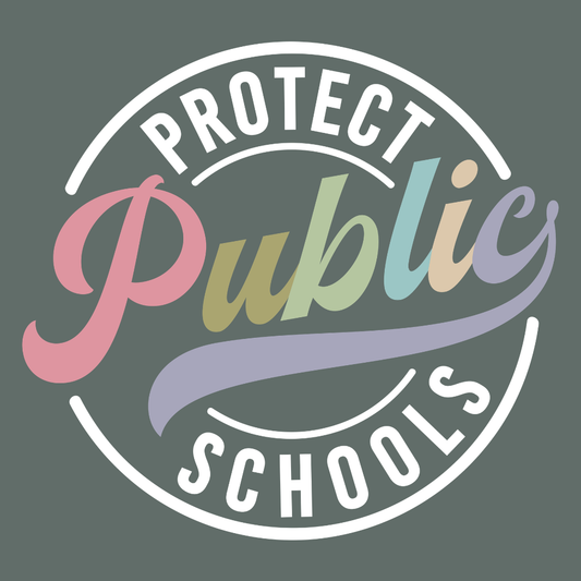 Protect Public Schools Sticker