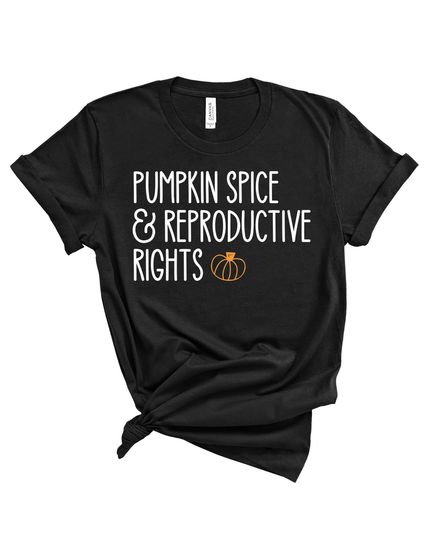 Pumpkin Spice & Reproductive Rights Tee