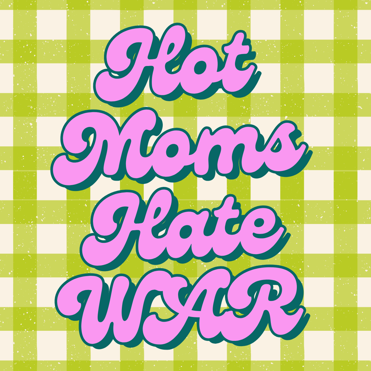 Hot Moms Hate War Sticker