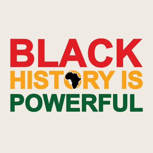 Black History Is Powerful Sticker