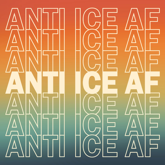 Anti ICE AF Sticker