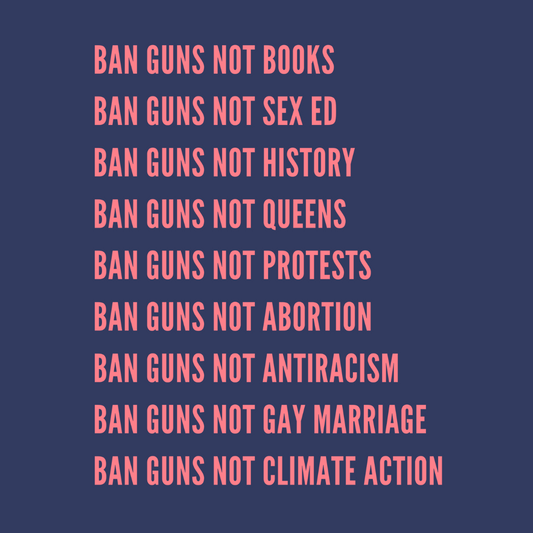 Ban Guns Sticker