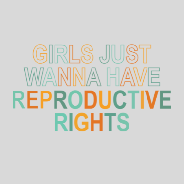 Girl Just Wanna Have Reproductive Rights Sticker